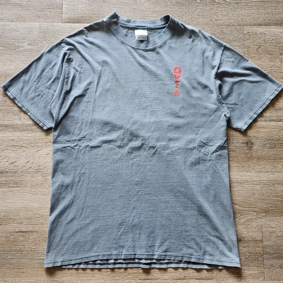 Vintage Gray Graphic Tee - Picture 2 of 7